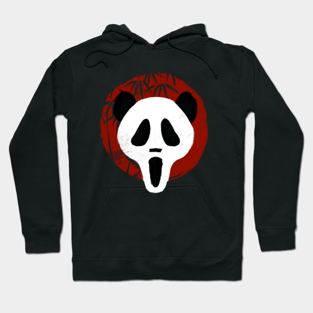 Screaming Panda Hoodie by angrymonk